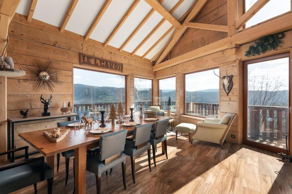 Luxueux Chalet Avec Vue Sur Les Pistes Et Le Hohneck 르톨리 외부 사진