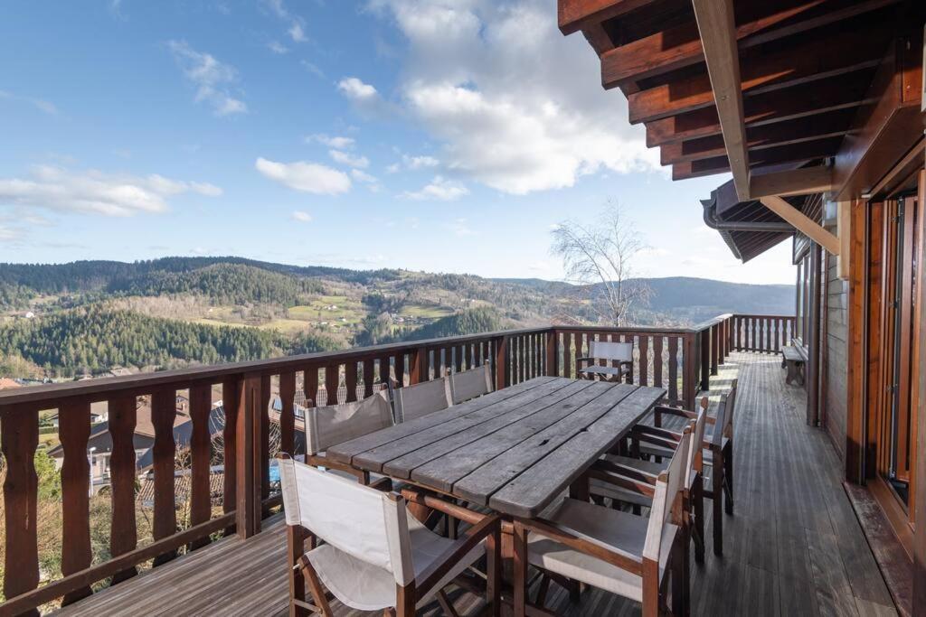 Luxueux Chalet Avec Vue Sur Les Pistes Et Le Hohneck 르톨리 외부 사진