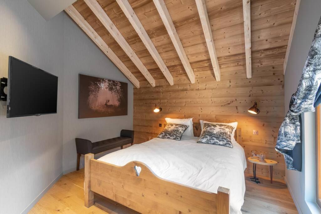 Luxueux Chalet Avec Vue Sur Les Pistes Et Le Hohneck 르톨리 외부 사진