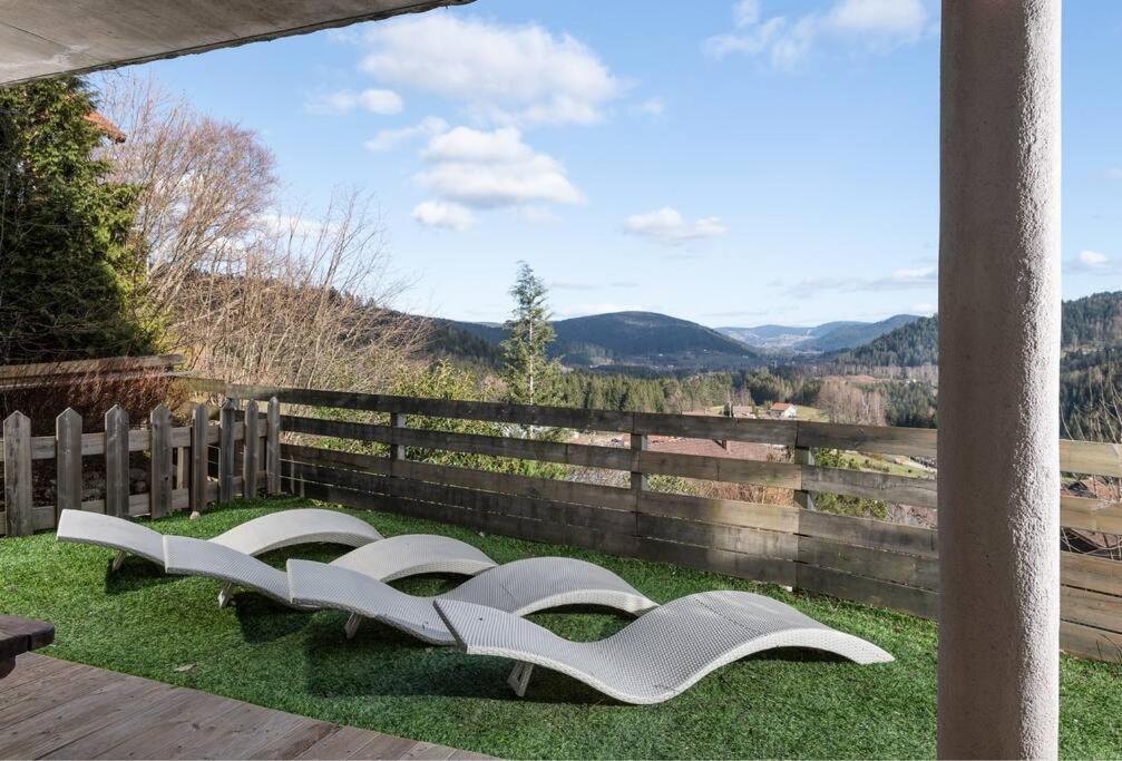 Luxueux Chalet Avec Vue Sur Les Pistes Et Le Hohneck 르톨리 외부 사진