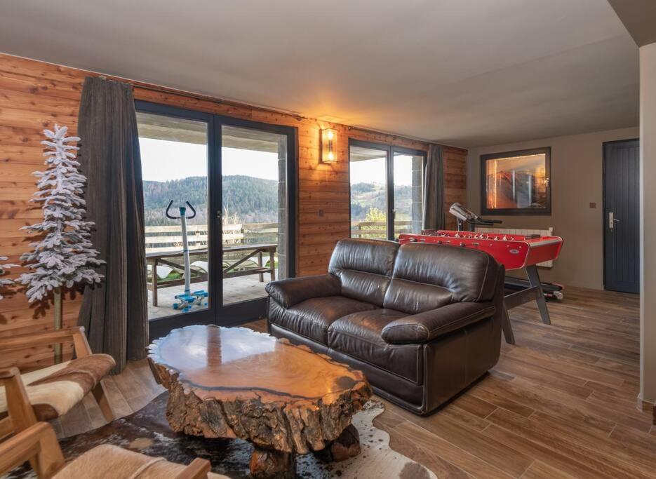 Luxueux Chalet Avec Vue Sur Les Pistes Et Le Hohneck 르톨리 외부 사진