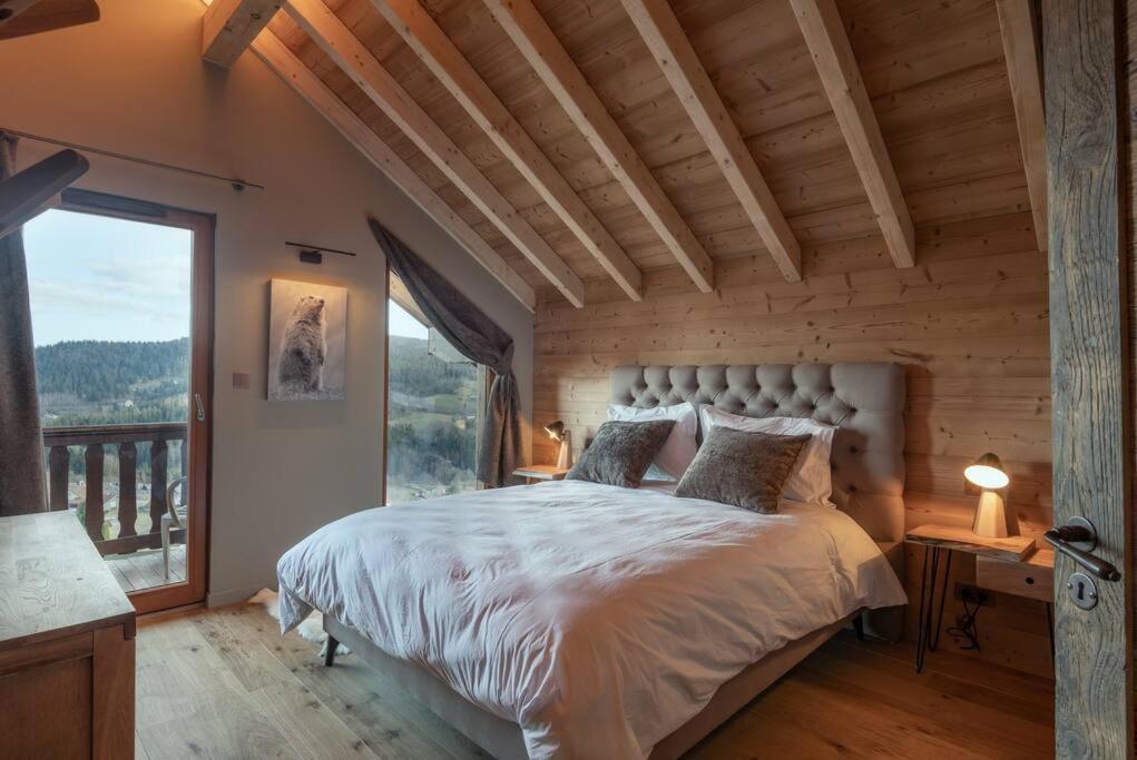 Luxueux Chalet Avec Vue Sur Les Pistes Et Le Hohneck 르톨리 외부 사진